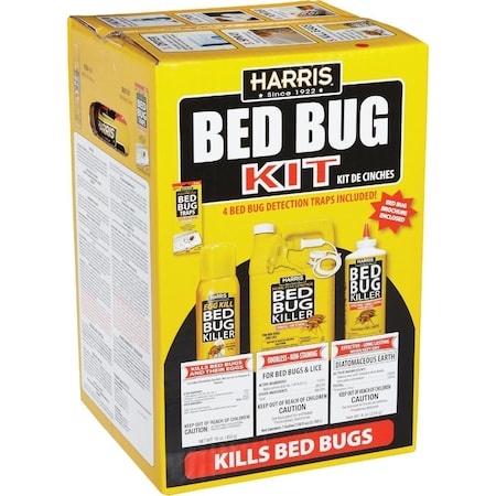 Harris Value Pack Various Application Bedbug Killer Kit BBKIT-LGVP-4